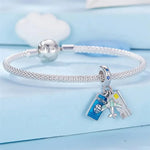Air Travel Adventure Trio Dangle Charm
