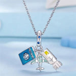 Air Travel Adventure Trio Dangle Charm