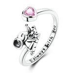 Always With You Elephant Heart Ring