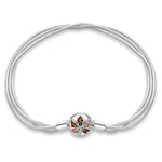 Autumn Maple Leaf Multi-Strand Bracelet