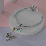 Beer, Guitar & Sphere Music Party Dangle Charm