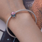 Blooming Flower & Butterfly Charm
