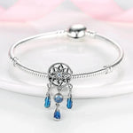 Blue Dream Catcher Charm