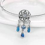 Blue Dream Catcher Charm