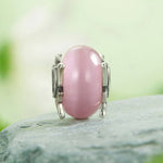 Butterfly with Pink Murano Charm