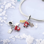 Christmas Chocolate Bar, Biscuit, and Hot Cocoa