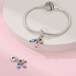 Colorful Candy Triple Dangle Charm