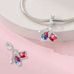 Colorful Cupcake, Teacup, and Spoon Charm