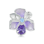 Delicate Orchid Blossom Charm