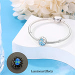 Glow in the Dark Luminous Hamsa Hand Clip Charm