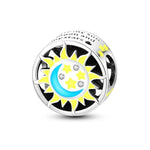 Glow in the Dark Luminous Moon and Sun Charm