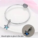 Glow in the Dark Starfish and Clam Dangle Charm