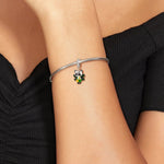 Green Winged Panda Dangle Charm