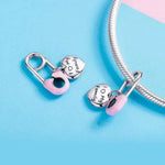 I Love My Family Pink Paper Clip