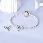 Infinity Knot with Anchor Charm
