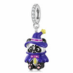 Magical Panda Witch Dangle Charm