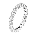 Marquise & Round Diamond Eternity Ring