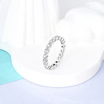 Marquise & Round Diamond Eternity Ring