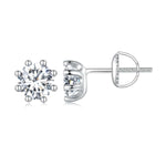 Letoton Classic Moissanite Stud Earrings