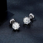 Letoton Classic Moissanite Stud Earrings