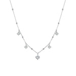 Letoton Moissanite Drop Necklace