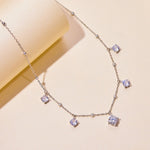 Letoton Moissanite Drop Necklace
