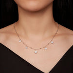 Letoton Moissanite Drop Necklace