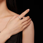 Letoton Moissanite Eternity Band