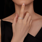 Letoton Moissanite Eternity Band