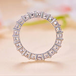 Letoton Moissanite Eternity Band