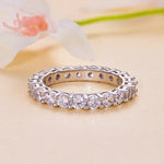 Letoton Moissanite Eternity Band