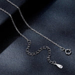 Letoton Moissanite Solitaire Necklace