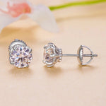 Letoton Moissanite Stud Earrings