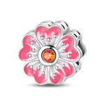 Pink Flower Charm