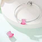 Pink Gummy Bear Charm