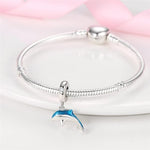 Shimmering Dolphin Dangle Charm