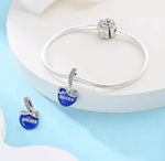 Soccer Forever Heart Dangle Charm