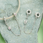 Spring Butterfly Safety Chain Charm