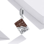 Sweet Love Chocolate Bar with Bear Dangle Charm