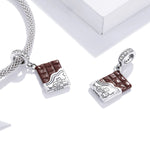 Sweet Love Chocolate Bar with Bear Dangle Charm