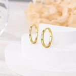 Timeless Gold Hoop Earrings