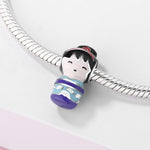 Traditional Kimono Doll Charm