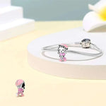 Woman Football Charm