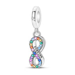 Sparkling Infinity Dangle Charm