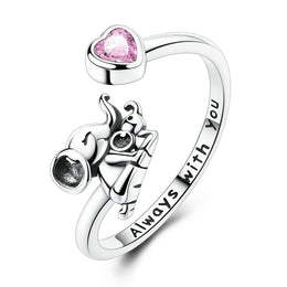 Always With You Elephant Heart Ring
