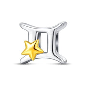 Gold Star Astrology Signs Zodiac Constellation Charms