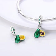 Avocado Double Dangle Charm