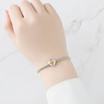 Baby Love Heart with Golden Feet Charm