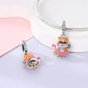 Beach Day Kitten Summer Dangle Charm