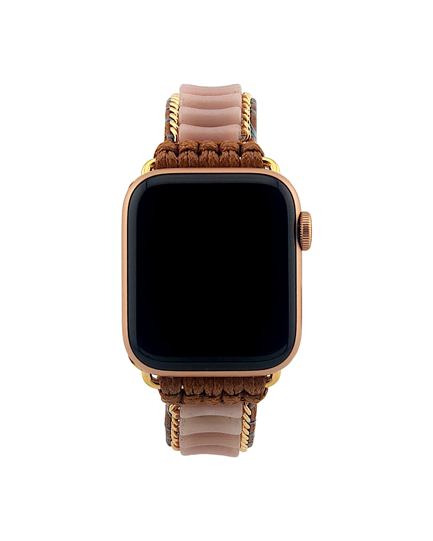 Beige Jade Inlay Apple Watch Band